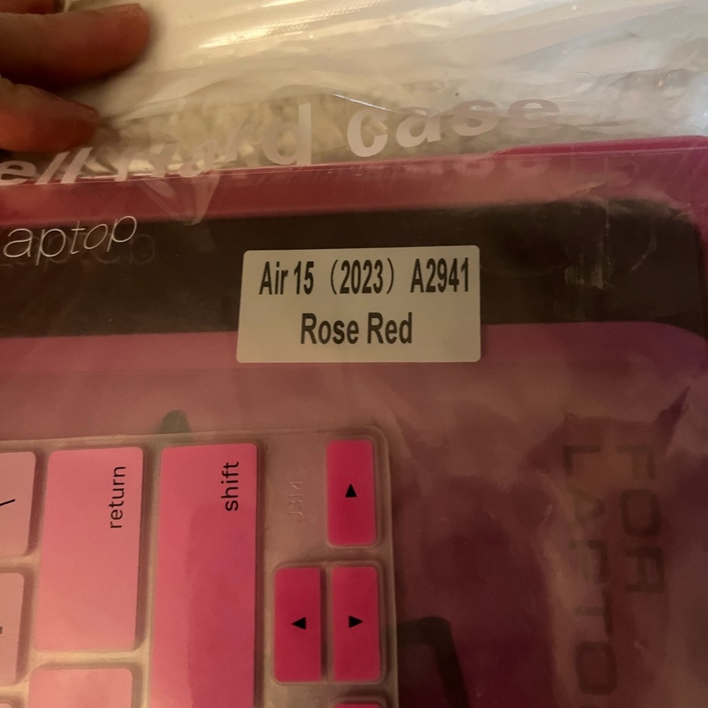 Rose Red Laptop Case for Air 15